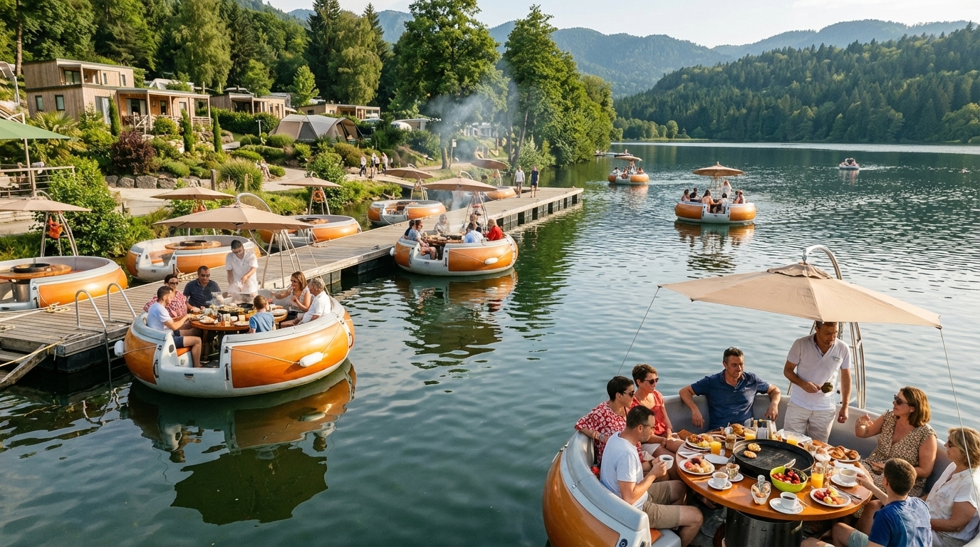 Offre Pro — BBQ BOAT | BBQ BOAT Camping en bord de lac